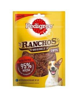 PEDIGREE Ranchos Originals Cuts 6x65g hovězí