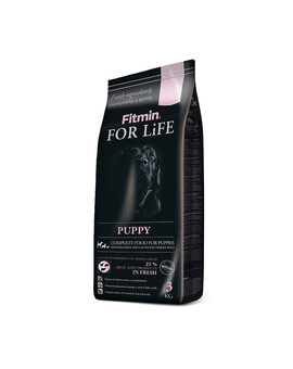 FITMIN Dog For Life Puppy 2,5kg granule pro štěňata