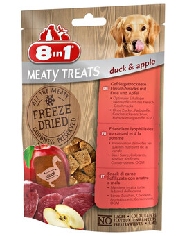 8IN1 FD Duck & Apple 50g pamlsky sušené mrazem