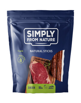 SIMPLY FROM NATURE  ​Přírodní jelení tyčinky 7 ks