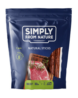 SIMPLY FROM NATURE Přírodní tyčinky s hovězím masem 7 ks