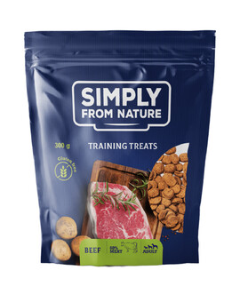 SIMPLY FROM NATURE Treninkové pamlsky s hovězím masem 300 g