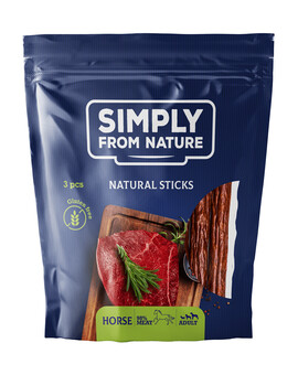 SIMPLY FROM NATURE Přírodní tyčinky s koňským masem 3 ks