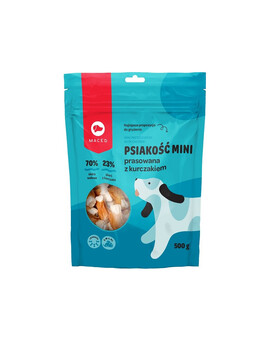 MACED Lisovaná kost s kuřecím masem 6 cm 500 g