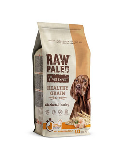 VETEXPERT RAW PALEO Heathy Grain Adult Chicken 10 kg s kuřecím masem pro dospělé psy