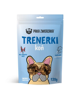 PAKA ZWIERZAKA Tréninkové pamlsky s koňským masem 120 g