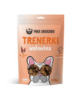 PAKA ZWIERZAKA Trenerki s hovězím 120 g