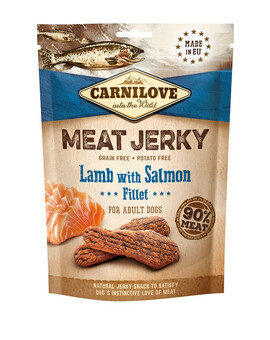 CARNILOVE Jerky Lamb with Salmon Fillet 100g