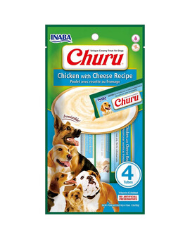 INABA Churu Chicken with cheese 4x14g