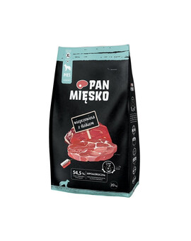 PAN MIĘSKO Vepřové a divočák XL 20kg