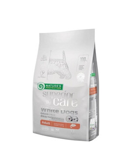 NATURES PROTECTION Superior Care White Dogs Adult Small Grain Free Salmon 1,5 kg