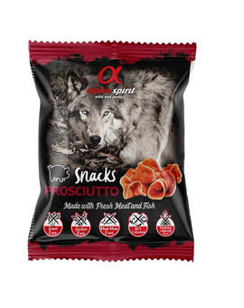 ALPHA SPIRIT Dog Snack Prosciutto 50 g
