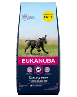 EUKANUBA Puppy Large Breeds Chicken 18 kg