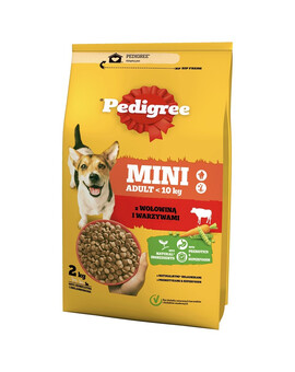 PEDIGREE Adult Mini Beef 2 kg