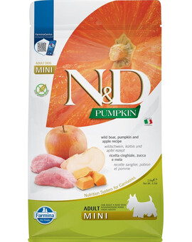 N&D GF Pumpkin Boar & Apple Adult Mini 2.5 kg
