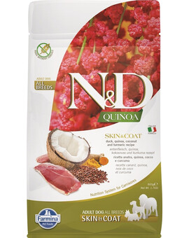 N&D Quinoa Dog Skin & Coat Duck & Coconut 800g