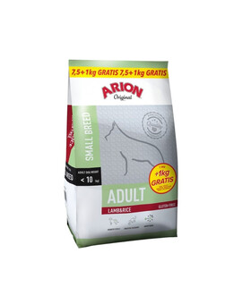 ARION Original Adult Small Lamb & Rice 7,5 kg + 1 kg GRATIS
