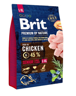 BRIT Premium By Nature Senior Large Extra Large L+XL 3 kg