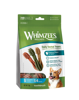 WHIMZEES 2 Week Pack S zubní kartáček zubní kousátko S 14 ks