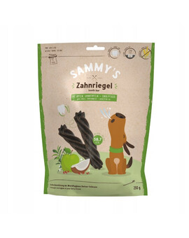 BOSCH SAMMY’S Tooth Bar Dental Snack dentální pamlsky s jablkem a granátovým jablkem 250 g