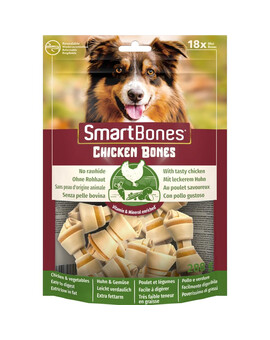 SmartBones Chicken Bones Mini 18ks kost pro malé psy