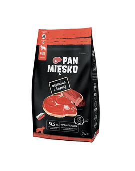 PAN MIĘSKO hovězí a kozí maso M 3 kg