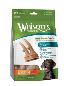 WHIMZEES Wege Zubní roh L 6 ks