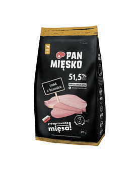 PAN MIĘSKO Krůta s bažantem pro malá plemena 20 kg