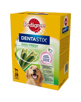 PEDIGREE DentaStix Daily Fresh pamlsky s kuřecí příchutí pro velká plemena 4x270g