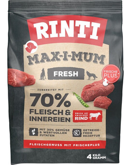 RINTI MAX-I-MUM Hovězí 4 kg