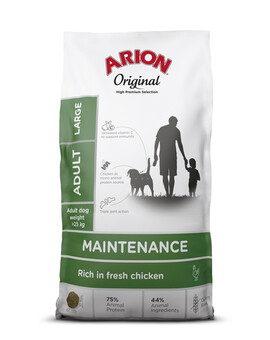 ARION Original Maintenance Adult Large Chicken Rice 12 kg