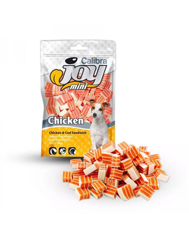 CALIBRA Dog Joy Mini Chicken&Cod Sandwich 70 g