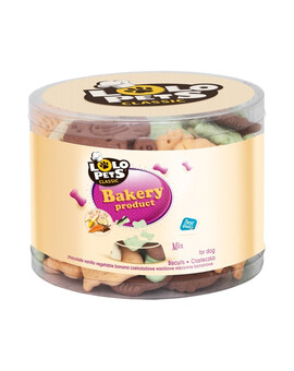 LOLO PETS Kostičky pro psa zvířátka Mix 500 g