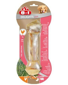 8IN1 Pork Delights Bone L 1 ks.