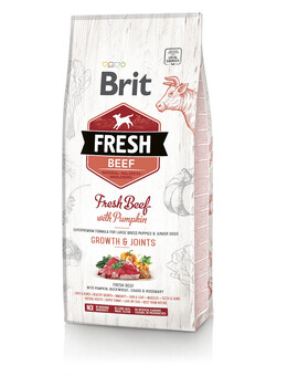 BRIT Fresh Beef & Pumpkin Puppy Large 12 kg