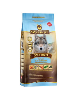 WOLFSBLUT Cold River Adult suché krmivo pro psy se pstruhem a sladkými bramborami 12,5 kg