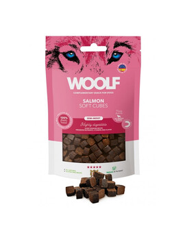 WOOLF Soft Cubes Salmon 100g