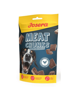 JOSERA Meat Chunks Chicken sušené kuřecí pochoutky 70g