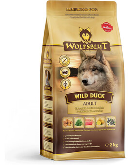WOLFSBLUT Wild Duck Senior suché krmivo pro starší psy s kachnou a bramborami 12,5 kg