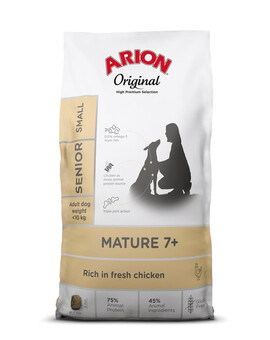 ARION Original Mature 7+ Senior Small Chicken Rice 7 kg