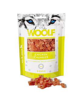 WOOLF Chicken Chunkies 100g kuracie kúsky