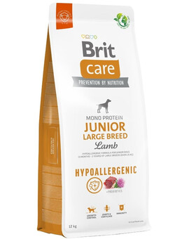 BRIT Care Hypoallergenic Junior Large Breed s jehněčím masem 12 kg