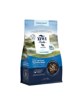 ZIWIPEAK Dog Steam & Dried sušené krmivo pro psy s jehněčím masem 800 g