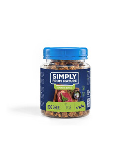 SIMPLY FROM NATURE Smart Bites Srnčí tréninkové pamlsky 130 g