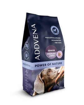 ADDVENA Power of Nature Senior medium&large 10 kg jehněčí pro starší střední a velké psy