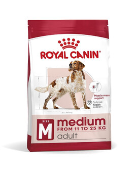 ROYAL CANIN Medium Adult 4kg granule pro dospělé psy středních plemen starší 12 měsíců