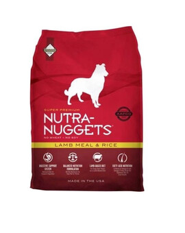 NUTRA NUGGETS Lamb Meal and Rice pro psy s kožními problémy 15 kg