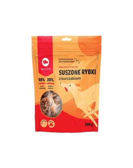MACED Sušená ryba s kuřecím masem 500 g