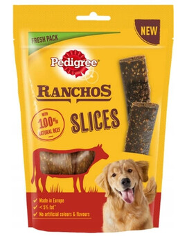 PEDIGREE Ranchos Slices 60g beef