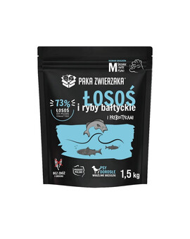 PAKA ZWIERZAKA Losos a baltské ryby 1,5kg